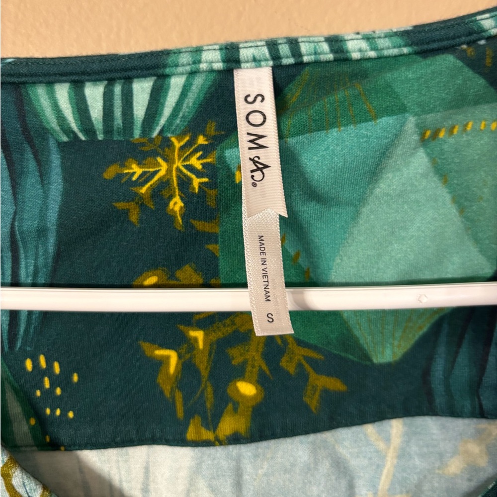 SOMA Embraceable Long-Sleeve Sleepshirt SIZE small - Picture 4 of 8